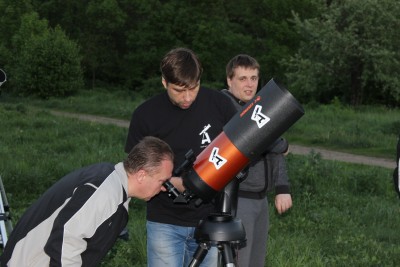 Вечер тротуарной астрономии Клуба AstroScope 21 мая 2015 год 24 Май 2015 21:10 третье