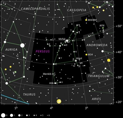 Созвездие Персей 09 Июнь 2015 22:24 двадцатое