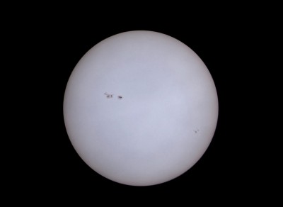 Наблюдения  Солнца 20 Июнь 2015 21:25 второе