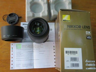Продам Nikon DX AF-S Nikkor 55-200mm 1:4-5.6G ED VR IF SWM 28 Июль 2015 20:07 второе