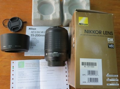 Продам Nikon DX AF-S Nikkor 55-200mm 1:4-5.6G ED VR IF SWM 28 Июль 2015 20:07 первое Продам Nikon DX AF-S Nikkor 55-200mm 1:4-5.6G ED VR IF SWM 28 Июль 2015 20:07 первое