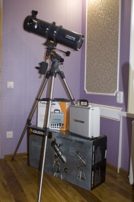 Продам Телескоп Celestron AstroMaster 130 EQ+набор окуляров 15 Октябрь 2013 16:43 первое