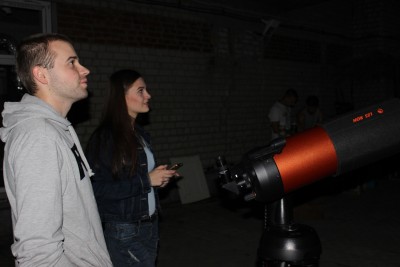I вечер астронаблюдений  в Харькове «Кино и звёзды» 20.09. 20 Сентябрь 2015 21:35 второе
