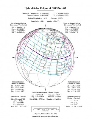 Солнечное затмение 3 ноября 2013 года. 29 Октябрь 2013 10:17 Солнечное затмение 3 ноября 2013 года. 29 Октябрь 2013 10:17