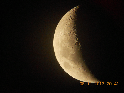Наши фотографии Луны. 10 Ноябрь 2013 21:37 второе