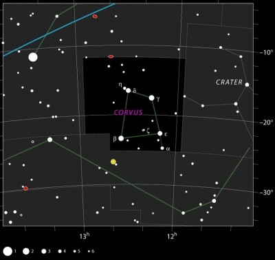 Созвездие Ворон 24 Март 2016 15:46 двенадцатое