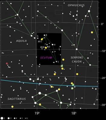 Созвездие Щит 06 Май 2016 21:22 шестнадцатое