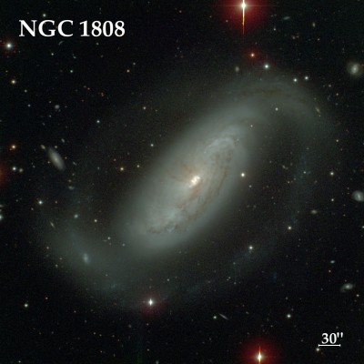 Созвездие голубь. Галактика NGC 1808. NGC Владикавказ. Irenee du Pont телескоп. Galaxy NGC 1808 фото.
