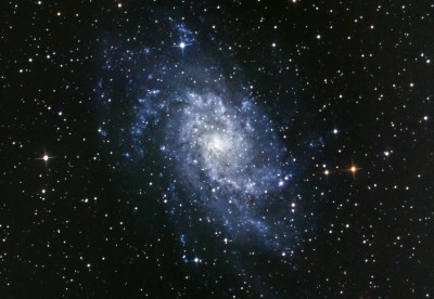 Обработка фото галактики М33 31 Октябрь 2016 20:16
