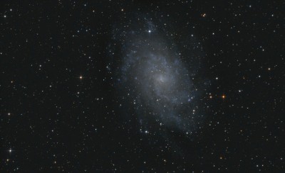 Обработка фото галактики М33 01 Ноябрь 2016 16:56