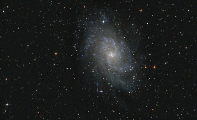 Обработка фото галактики М33 01 Ноябрь 2016 20:31 первое