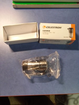 Линза Барлоу Celestron 2X 1.25" 14 Март 2017 10:30 Линза Барлоу Celestron 2X 1.25" 14 Март 2017 10:30