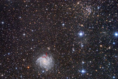 Возможная сверхновая в галактике NGC 6946 ("Фейерверк") 25 Май 2017 20:01 Возможная сверхновая в галактике NGC 6946 ("Фейерверк") 25 Май 2017 20:01