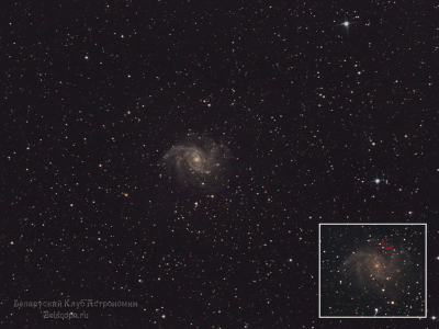 Возможная сверхновая в галактике NGC 6946 ("Фейерверк") 21 Июнь 2017 21:10